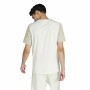 Camiseta de Manga Corta Hombre Adidas Big Logo Single Beige