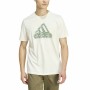 Camiseta de Manga Corta Hombre Adidas Growth Bos Blanco