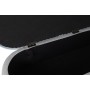 Banquette DKD Home Decor  Noir Métal Polyester Bleu ciel (120 x 40 x 45 cm)