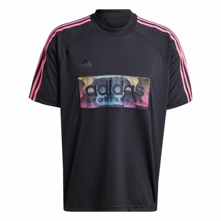 Camiseta de Manga Corta Hombre Adidas Tiro Aop