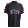 Camiseta de Manga Corta Hombre Adidas Tiro Aop