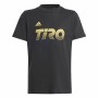 T shirt à manches courtes Adidas Hot G Noir