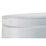 Banquette DKD Home Decor  Noir Métal Polyester Bleu ciel (120 x 40 x 45 cm)
