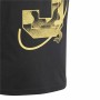 T shirt à manches courtes Adidas Hot G Noir