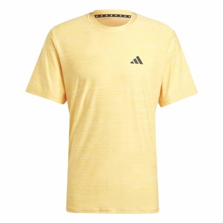 Camiseta de Manga Corta Hombre Adidas Essentials Tr-Es Stretch Amarillo