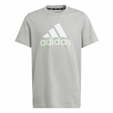 T shirt à manches courtes Adidas Big Logo 2 Gris