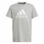 Camiseta de Manga Corta Adidas Big Logo 2 Gris