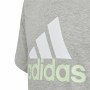 Camiseta de Manga Corta Adidas Big Logo 2 Gris