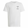 T shirt à manches courtes Adidas EURO 24 Blanc