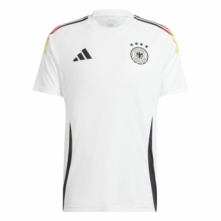 Maillot de Football à Manches Courtes pour Homme Adidas Deutschland 24 1ª Blanc