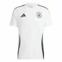 Maillot de Football à Manches Courtes pour Homme Adidas Deutschland 24 1ª Blanc