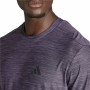 T-shirt à manches courtes homme Adidas Essentials Tr-Es Stretch Violet