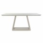 Table de Salle à Manger DKD Home Decor Verre Gris Bois MDF (160 x 90 x 75 cm)