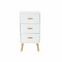 Caisson à Tiroirs DKD Home Decor Marron MDF Blanc (40 x 42 x 78 cm)