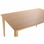 Ensemble Table + 6 Chaises DKD Home Decor Marron Clair Chêne Bois MDF (1,4 x 80 x 74 cm) (93 cm)