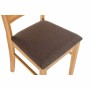 Ensemble Table + 6 Chaises DKD Home Decor Marron Clair Chêne Bois MDF (98 cm) (150 x 90 x 74 cm)