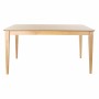 Ensemble Table + 6 Chaises DKD Home Decor Marron Clair Chêne Bois MDF (98 cm) (150 x 90 x 74 cm)