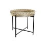 Table d'appoint DKD Home Decor Métal osier (42,5 x 42,5 x 38 cm)