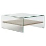 Table Basse DKD Home Decor Verre trempé Bois MDF (80 x 80 x 35 cm)