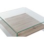 Table Basse DKD Home Decor Verre trempé Bois MDF (80 x 80 x 35 cm)