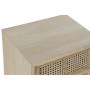 Table de Nuit DKD Home Decor Naturel Rotin Bois de paulownia (43 x 33,7 x 56 cm)