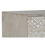 Commode DKD Home Decor Sapin Naturel Noir Métal MDF (107 x 35 x 80 cm)
