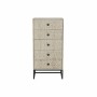 Caisson à Tiroirs DKD Home Decor Sapin Noir Métal Marron MDF (46 x 35 x 93 cm)