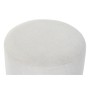 Meuble d'Appoint DKD Home Decor Doré Métal Blanc Microfibre (44 x 44 x 40 cm)