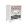 Commode DKD Home Decor Marron MDF Blanc Gris foncé Arabe (80 x 40 x 86 cm)