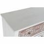 Commode DKD Home Decor Marron MDF Blanc Gris foncé Arabe (80 x 40 x 86 cm)