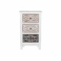 Caisson à Tiroirs DKD Home Decor Marron MDF Blanc Brun foncé Arabe (48 x 36 x 81 cm)