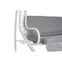 Banc DKD Home Decor Gris Balançoire Polyester Acier (210 x 120 x 167 cm)