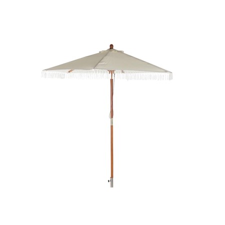 Parasol DKD Home Decor Beige Polyester Pin (200 x 200 x 230 cm)