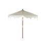 Parasol DKD Home Decor Beige Polyester Pin (200 x 200 x 230 cm)