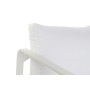 Canapé de jardin DKD Home Decor Blanc Polyester Aluminium (184 x 72 x 78 cm)