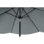 Parasol DKD Home Decor Gris Polyester Acier (300 x 300 x 250 cm)