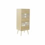 Caisson à Tiroirs DKD Home Decor Sapin Naturel Doré Métal Moderne (45 x 38 x 117 cm)