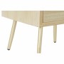 Caisson à Tiroirs DKD Home Decor Sapin Naturel Doré Métal Moderne (45 x 38 x 117 cm)
