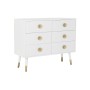 Commode DKD Home Decor Sapin Doré Blanc Mandala (100 x 42 x 84 cm)