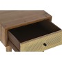 Table de Nuit DKD Home Decor Sapin Rotin (42 x 38 x 55 cm)