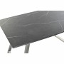 Table de Salle à Manger DKD Home Decor Noir Acier Bois MDF (160 x 90 x 76 cm)