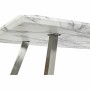 Table de Salle à Manger DKD Home Decor Acier Blanc Bois MDF (160 x 90 x 76 cm)