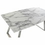 Table de Salle à Manger DKD Home Decor Acier Blanc Bois MDF (160 x 90 x 76 cm)