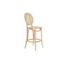 Tabouret DKD Home Decor Marron Clair Rotin Orme (43 x 43 x 108 cm)
