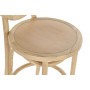 Tabouret DKD Home Decor Marron Clair Rotin Orme (43 x 43 x 108 cm)