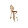Tabouret DKD Home Decor Naturel Marron Clair Rotin Orme (43 x 43 x 108 cm)