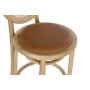 Tabouret DKD Home Decor Naturel Marron Clair Rotin Orme (43 x 43 x 108 cm)