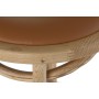 Tabouret DKD Home Decor Naturel Marron Clair Rotin Orme (43 x 43 x 108 cm)