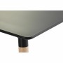 Table de Salle à Manger DKD Home Decor Naturel Noir Bouleau Bois MDF (120 x 80 x 74 cm)