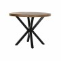 Table de Salle à Manger DKD Home Decor Naturel Noir Métal Acacia (101 x 101 x 79 cm)